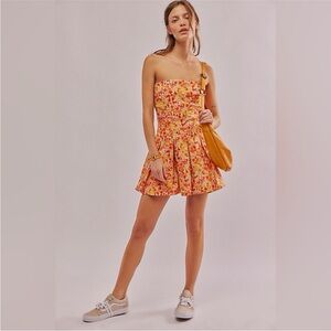 NEW Free People Made Me Smile Mini Dress Size Medium